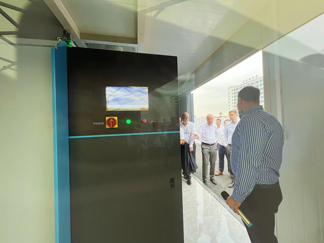 一见“氢”心 | COSBER氢储能系统示范项目迎来首批德国商务团