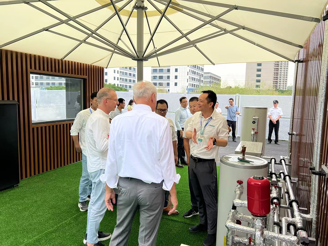 一见“氢”心 | COSBER氢储能系统示范项目迎来首批德国商务团